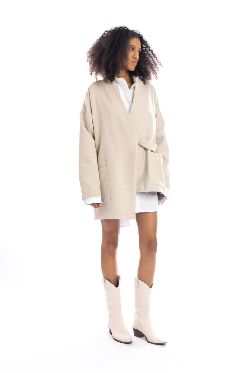 NeutralWrap Coat (UNISEX) - Image 5