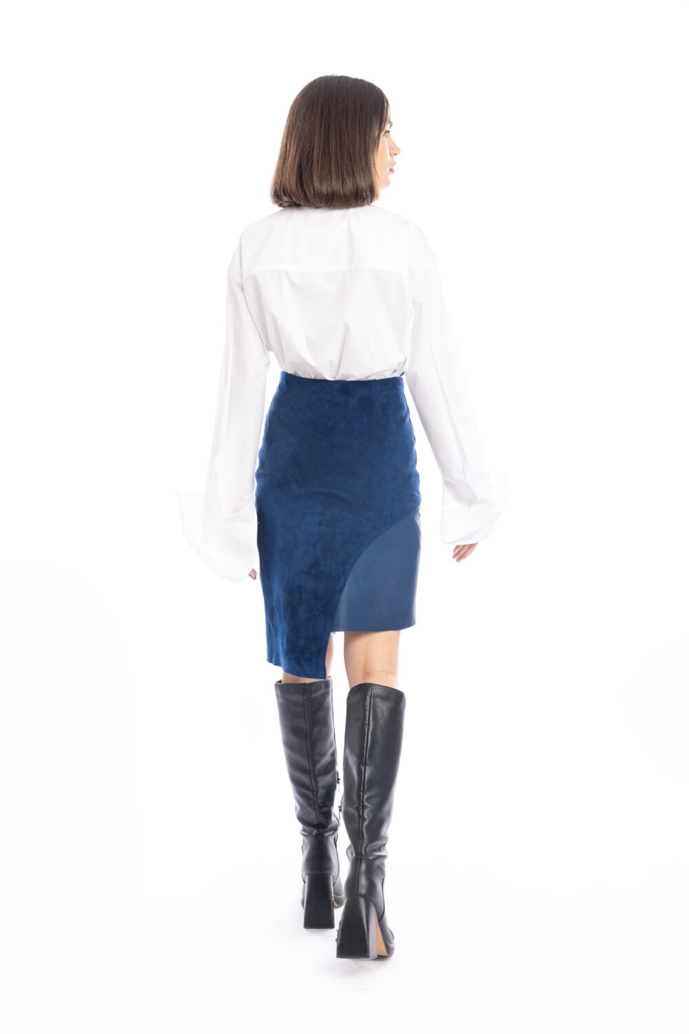 CeruleanSym Leather Skirt - Image 6