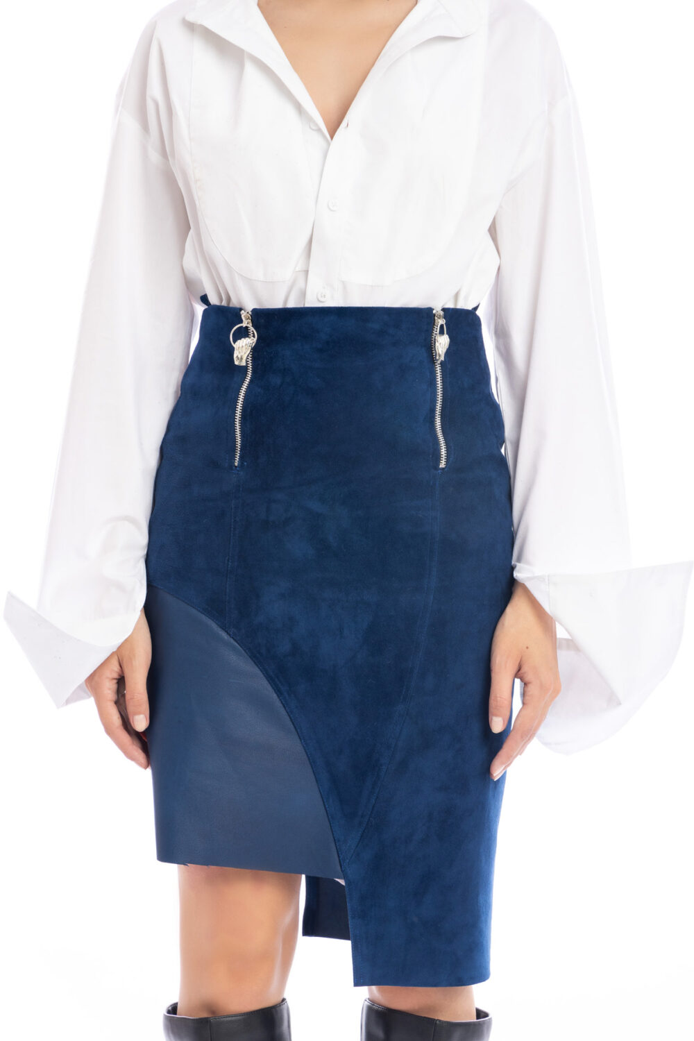 CeruleanSym Leather Skirt - Image 5